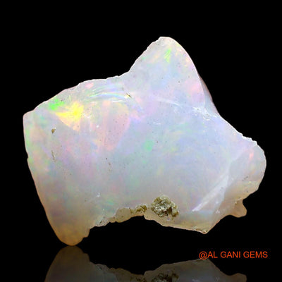 2.00 Cts Unheated Ethiopian Fire Opal Loose Gemstone Fancy Rough Natural 10x9x6 mm E-640