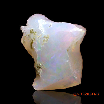 2.00 Cts Unheated Ethiopian Fire Opal Loose Gemstone Fancy Rough Natural 10x9x6 mm E-640