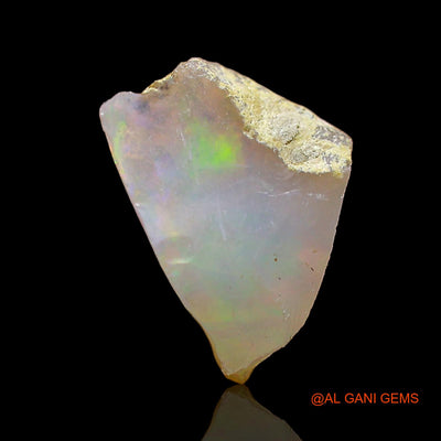 1.00 Cts Unheated Ethiopian Fire Opal Loose Gemstone Fancy Rough Natural 11x7x5 mm E-646