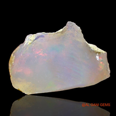 1.00 Cts Unheated Ethiopian Fire Opal Loose Gemstone Fancy Rough Natural 11x7x5 mm E-646