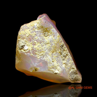 1.00 Cts Unheated Ethiopian Fire Opal Loose Gemstone Fancy Rough Natural 11x7x5 mm E-646