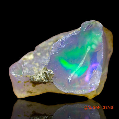 1.00 Cts Natural Ethiopian Fire Opal Fancy Rough Loose Gemstone For Jewelry 10x6x7 mm E-649