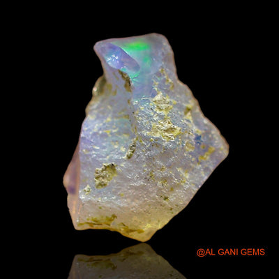 1.00 Cts Natural Ethiopian Fire Opal Fancy Rough Loose Gemstone For Jewelry 10x6x7 mm E-649