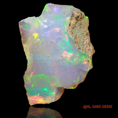 Natural Untreated Fire Opal Loose Gemstone Fancy Rough From Ethiopia 3.00 Cts 17x11x4 mm E-64