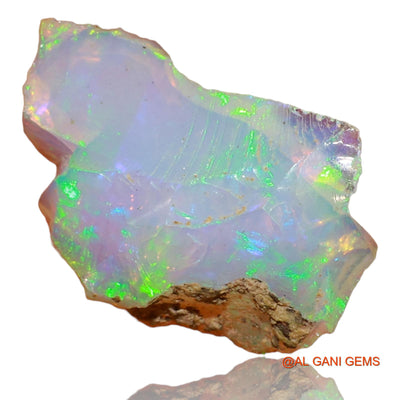 Natural Untreated Fire Opal Loose Gemstone Fancy Rough From Ethiopia 3.00 Cts 17x11x4 mm E-64