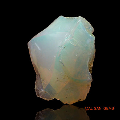 1.00 Cts Natural Ethiopian Fire Opal Loose Gemstone Fancy Rough 10x8x5 mm E-650