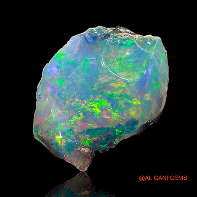 1.00 Cts Natural Ethiopian Fire Opal Fancy Rough Loose Gemstone For Jewelry 10x7x4 mm E-653