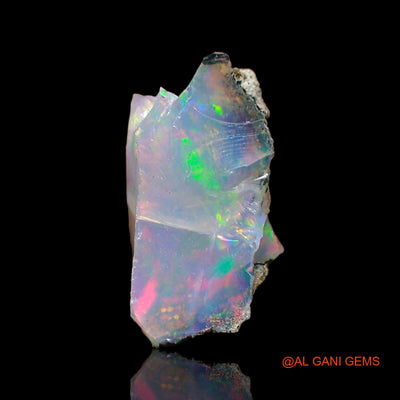Natural Untreated Fire Opal Loose Gemstone Fancy Rough From Ethiopia 1.00 Cts 11x5x4 mm E-655