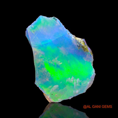 Natural Untreated Fire Opal Loose Gemstone Fancy Rough From Ethiopia 1.00 Cts 9x7x4 mm E-656