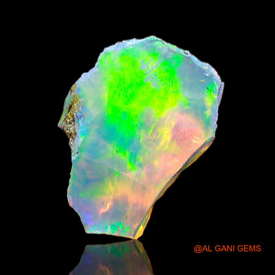 Natural Untreated Fire Opal Loose Gemstone Fancy Rough From Ethiopia 1.00 Cts 9x7x4 mm E-656