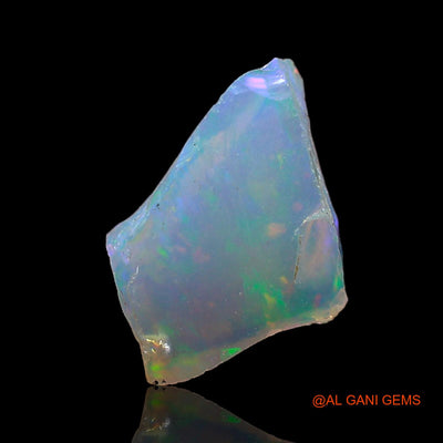 Natural Untreated Fire Opal Loose Gemstone Fancy Rough From Ethiopia 1.00 Cts 10x7x5 mm E-657