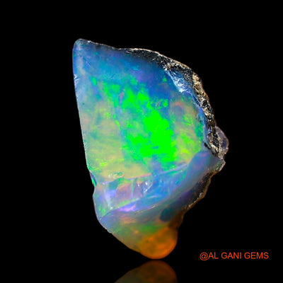 1.00 Cts Natural Ethiopian Fire Opal Fancy Rough Loose Gemstone For Jewelry 11x6x6 mm E-660