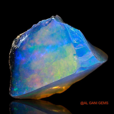 1.00 Cts Natural Ethiopian Fire Opal Fancy Rough Loose Gemstone For Jewelry 11x6x6 mm E-660