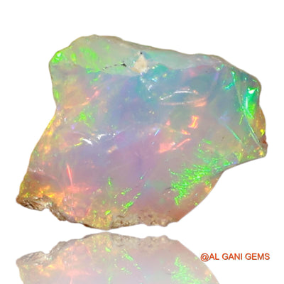2.00 Cts Natural Ethiopian Fire Opal Fancy Rough Loose Gemstone For Jewelry 8x7x6 mm E-66
