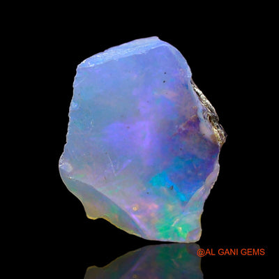 1.00 Cts Natural Ethiopian Fire Opal Loose Gemstone Fancy Rough 8x7x5 mm E-670