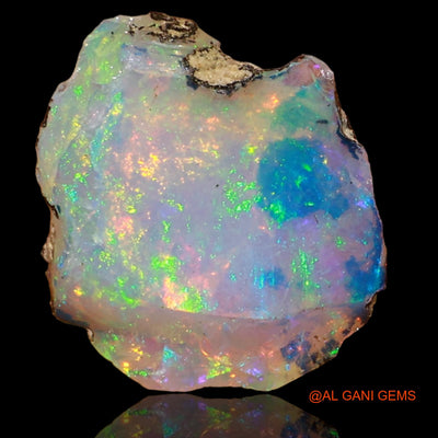 3.00 Cts Natural Ethiopian Fire Opal Loose Gemstone Fancy Rough 13x12x5 mm E-68