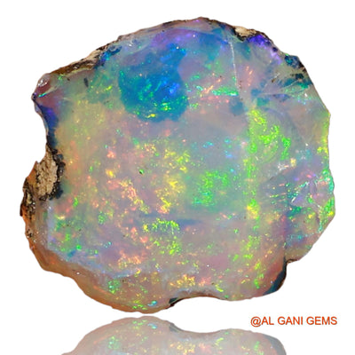 3.00 Cts Natural Ethiopian Fire Opal Loose Gemstone Fancy Rough 13x12x5 mm E-68