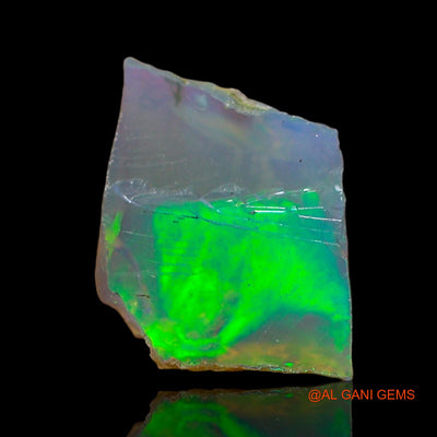 0.80 Cts Natural Ethiopian Fire Opal Loose Gemstone Fancy Rough 10x6x4 mm E-694