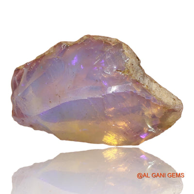 6.00 Cts Natural Ethiopian Fire Opal Loose Gemstone Fancy Rough 18x11x10 mm E-6