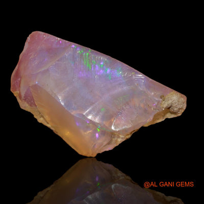 6.00 Cts Natural Ethiopian Fire Opal Loose Gemstone Fancy Rough 18x11x10 mm E-6