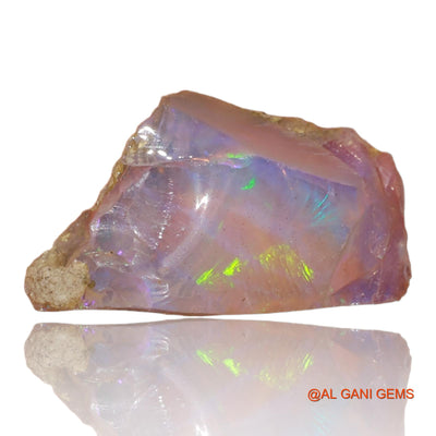 6.00 Cts Natural Ethiopian Fire Opal Loose Gemstone Fancy Rough 18x11x10 mm E-6