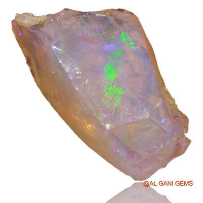 6.00 Cts Natural Ethiopian Fire Opal Loose Gemstone Fancy Rough 18x11x10 mm E-6