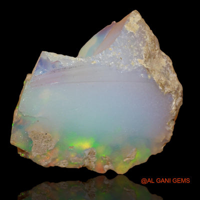15.30 Cts Unheated Ethiopian Fire Opal Loose Gemstone Fancy Rough Natural 20x19x10 mm E-73
