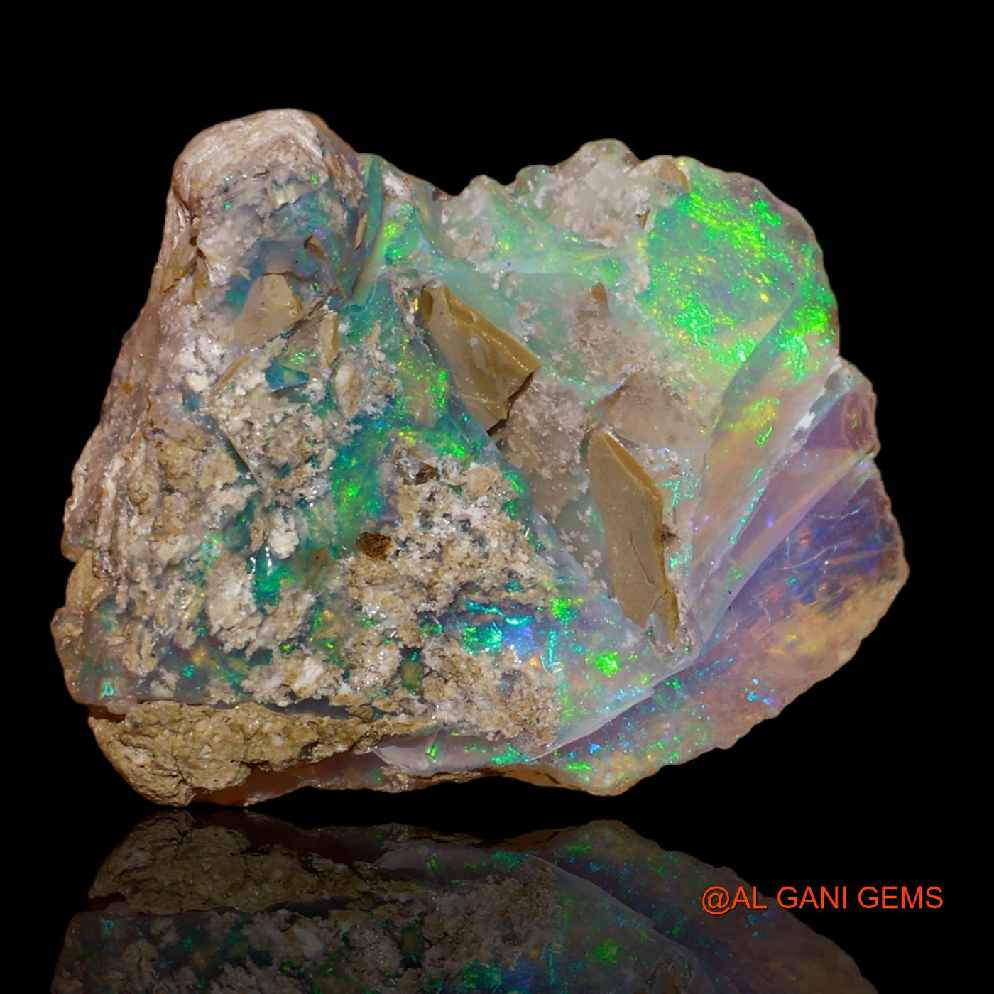 Natural Untreated Fire Opal Loose Gemstone Fancy Rough From Ethiopia 7.50 Cts 19x15x8 mm E-74