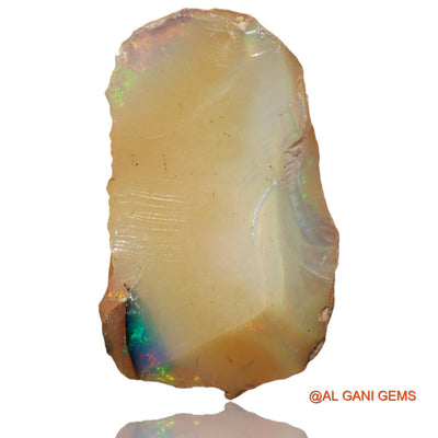 10.00 Cts Natural Ethiopian Fire Opal Loose Gemstone Fancy Rough 23x14x8 mm E-75