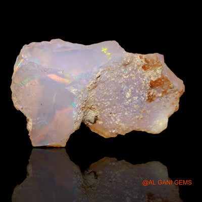 7.50 Cts Natural Ethiopian Fire Opal Loose Gemstone Fancy Rough 20x12x9 mm E-79