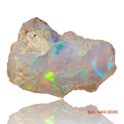 7.50 Cts Natural Ethiopian Fire Opal Loose Gemstone Fancy Rough 20x12x9 mm E-79