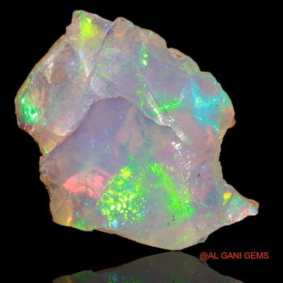 3.00 Cts Unheated Ethiopian Fire Opal Loose Gemstone Fancy Rough Natural 15x12x5 mm E-7
