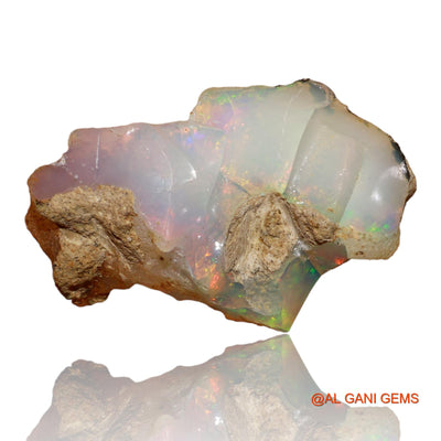 10.00 Cts Unheated Ethiopian Fire Opal Loose Gemstone Fancy Rough Natural 24x15x10 mm E-80