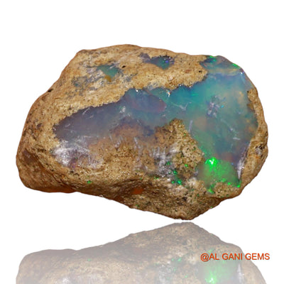 9.00 Cts Natural Ethiopian Fire Opal Fancy Rough Loose Gemstone For Jewelry 17x11x11 mm E-81