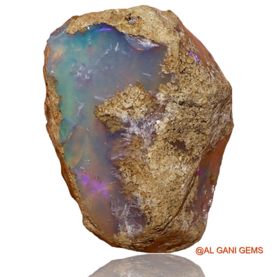 9.00 Cts Natural Ethiopian Fire Opal Fancy Rough Loose Gemstone For Jewelry 17x11x11 mm E-81