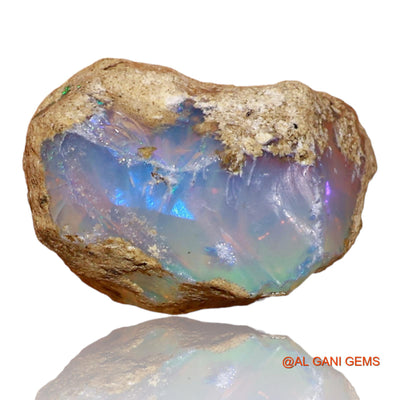 9.00 Cts Natural Ethiopian Fire Opal Fancy Rough Loose Gemstone For Jewelry 17x11x11 mm E-81