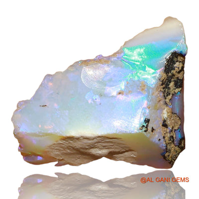 3.70 Cts Natural Ethiopian Fire Opal Loose Gemstone Fancy Rough 16x13x5 mm E-82