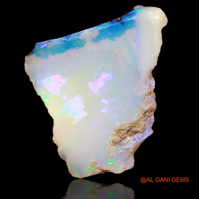 3.70 Cts Natural Ethiopian Fire Opal Loose Gemstone Fancy Rough 16x13x5 mm E-82
