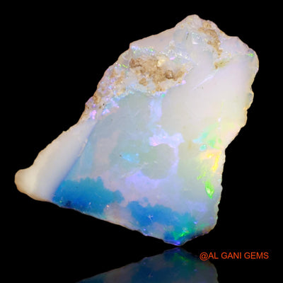 3.70 Cts Natural Ethiopian Fire Opal Loose Gemstone Fancy Rough 16x13x5 mm E-82