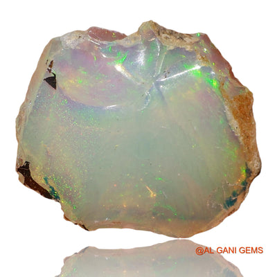 5.50 Cts Natural Ethiopian Fire Opal Loose Gemstone Fancy Rough 18x15x4 mm E-83