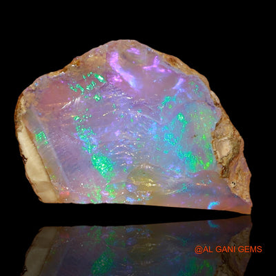 4.90 Cts Unheated Ethiopian Fire Opal Loose Gemstone Fancy Rough Natural 20x13x6 mm E-85