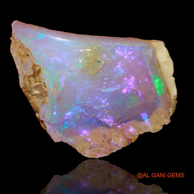 4.90 Cts Unheated Ethiopian Fire Opal Loose Gemstone Fancy Rough Natural 20x13x6 mm E-85