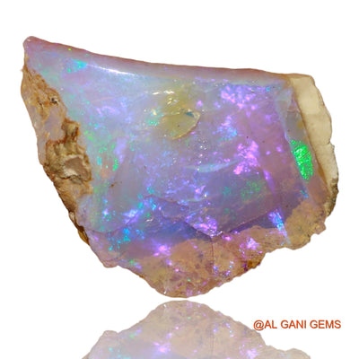 4.90 Cts Unheated Ethiopian Fire Opal Loose Gemstone Fancy Rough Natural 20x13x6 mm E-85