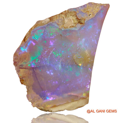 4.90 Cts Unheated Ethiopian Fire Opal Loose Gemstone Fancy Rough Natural 20x13x6 mm E-85