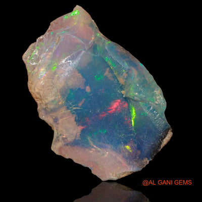 Natural Untreated Fire Opal Loose Gemstone Fancy Rough From Ethiopia 3.00 Cts 18x13x5 mm E-8