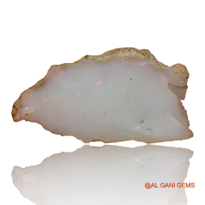 7.90 Cts Natural Ethiopian Fire Opal Loose Gemstone Fancy Rough 30x16x5 mm E-91