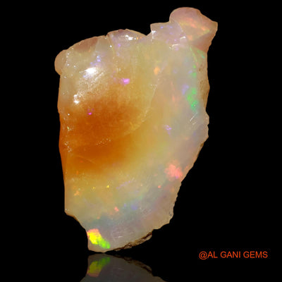 5.70 Cts Unheated Ethiopian Fire Opal Loose Gemstone Fancy Rough Natural 20x12x6 mm E-92