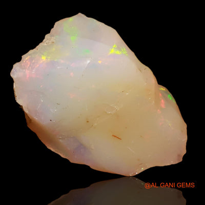 6.50 Cts Natural Ethiopian Fire Opal Loose Gemstone Fancy Rough 20x13x7 mm E-93