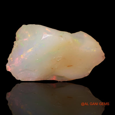6.50 Cts Natural Ethiopian Fire Opal Loose Gemstone Fancy Rough 20x13x7 mm E-93