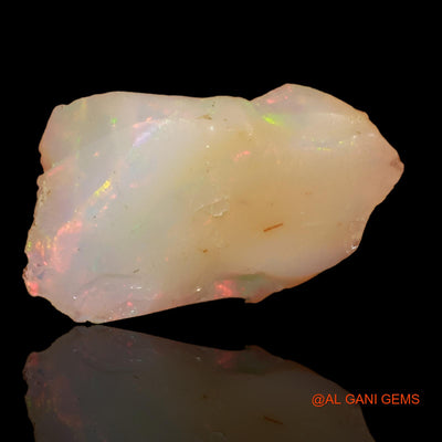 6.50 Cts Natural Ethiopian Fire Opal Loose Gemstone Fancy Rough 20x13x7 mm E-93
